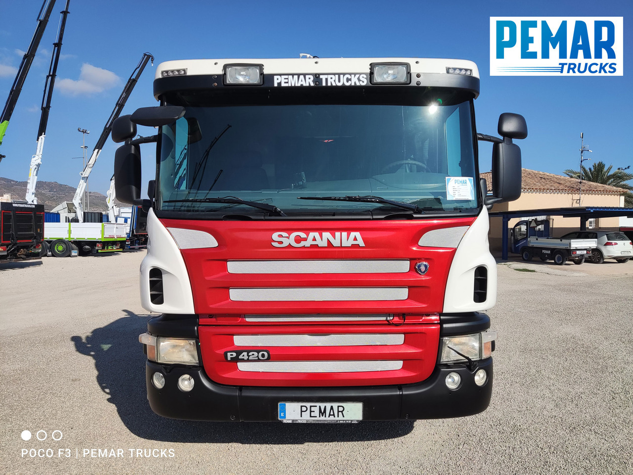 SCANIA P 420 GRUA GANCHO MULTILIFT 6X2 - Kamion me vinç: foto 3 SCANIA P 420 GRUA GANCHO MULTILIFT 6X2 - Kamion me vinç: foto 3