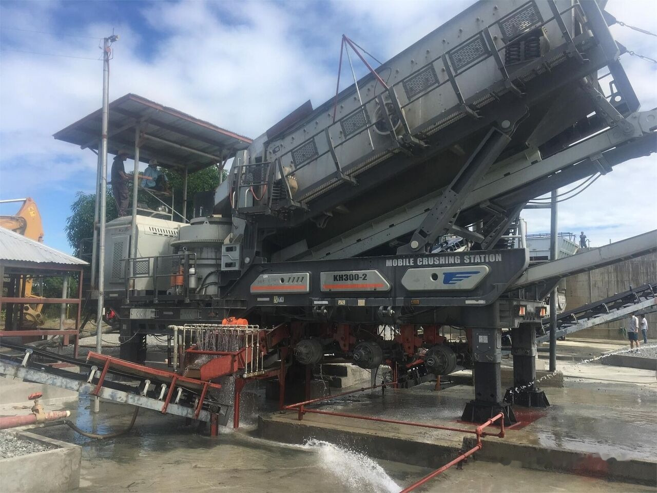 Kinglink HPY300 River Pebble Rock Portable Cone Crusher - Thërrmues koni: foto 2 Kinglink HPY300 River Pebble Rock Portable Cone Crusher - Thërrmues koni: foto 2