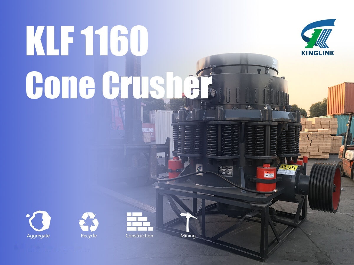 Kinglink KL1160 4FT Rock Stone Cone Crusher (4 Feet) - Thërrmues koni: foto 1 Kinglink KL1160 4FT Rock Stone Cone Crusher (4 Feet) - Thërrmues koni: foto 1