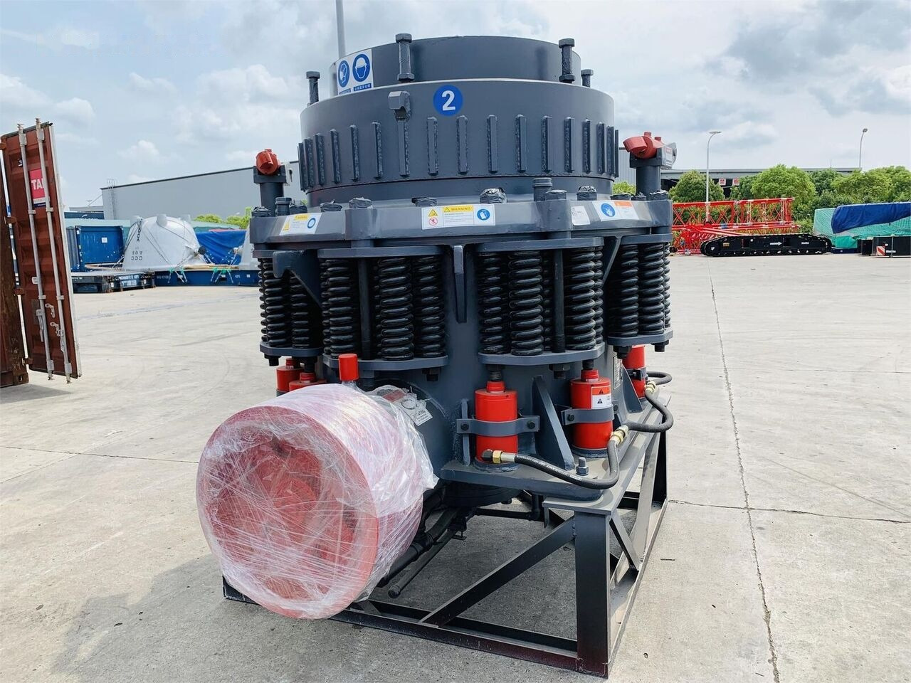 Kinglink KLM1000 Basalt/Granite Stone Cone Crusher | Asphalt batching - Thërrmues koni: foto 1 Kinglink KLM1000 Basalt/Granite Stone Cone Crusher | Asphalt batching - Thërrmues koni: foto 1