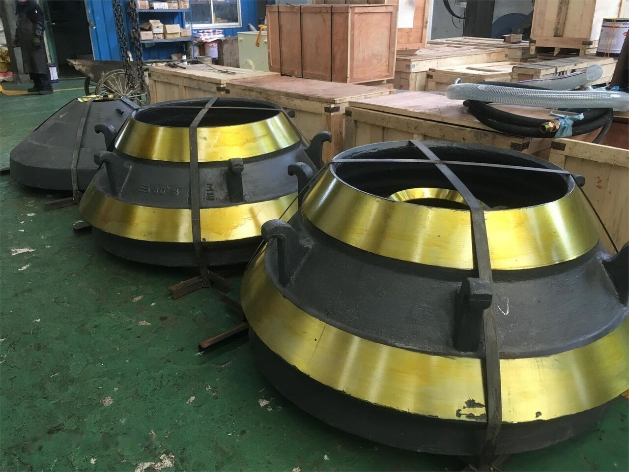 Kinglink Mantle and Concave for MINYU Cone Crushers - Thërrmues koni: foto 1 Kinglink Mantle and Concave for MINYU Cone Crushers - Thërrmues koni: foto 1