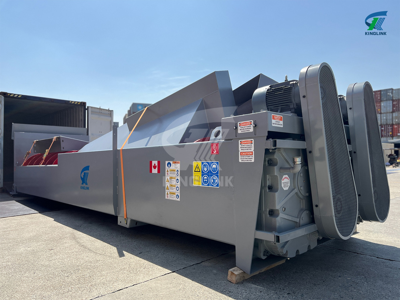 KINGLINK Sandscrew 36'' x 25' | Fine Material Washer | Sand Screw in Canada - Makineri ndërtimi: foto 1 KINGLINK Sandscrew 36'' x 25' | Fine Material Washer | Sand Screw in Canada - Makineri ndërtimi: foto 1