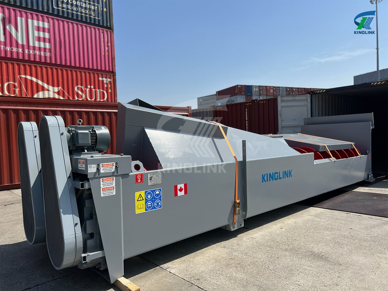 KINGLINK Sandscrew 36'' x 25' | Fine Material Washer | Sand Screw in Canada - Makineri ndërtimi: foto 3 KINGLINK Sandscrew 36'' x 25' | Fine Material Washer | Sand Screw in Canada - Makineri ndërtimi: foto 3