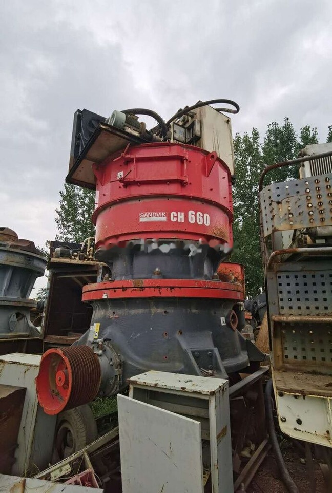 Sandvik CH660 Cone Crusher - Thërrmues koni: foto 1 Sandvik CH660 Cone Crusher - Thërrmues koni: foto 1