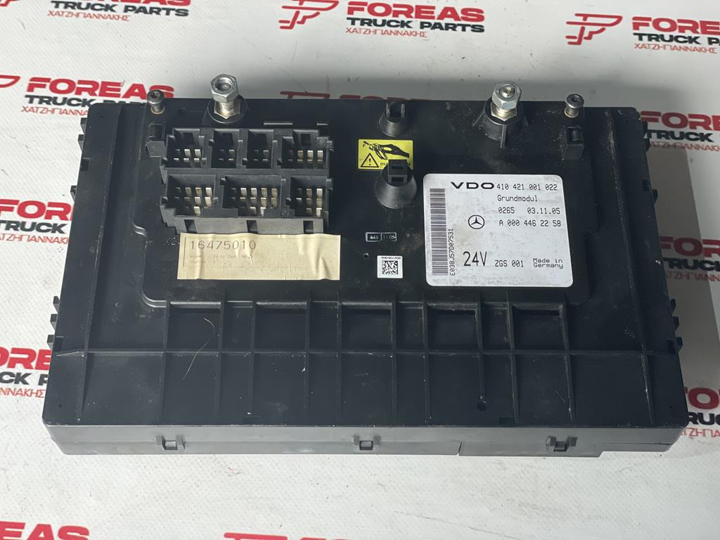 MERCEDES-BENZ ACTROS GRUNDMODUL - A 000 446 22 58 - Siguresa për Kamioni: foto 2 MERCEDES-BENZ ACTROS GRUNDMODUL - A 000 446 22 58 - Siguresa për Kamioni: foto 2