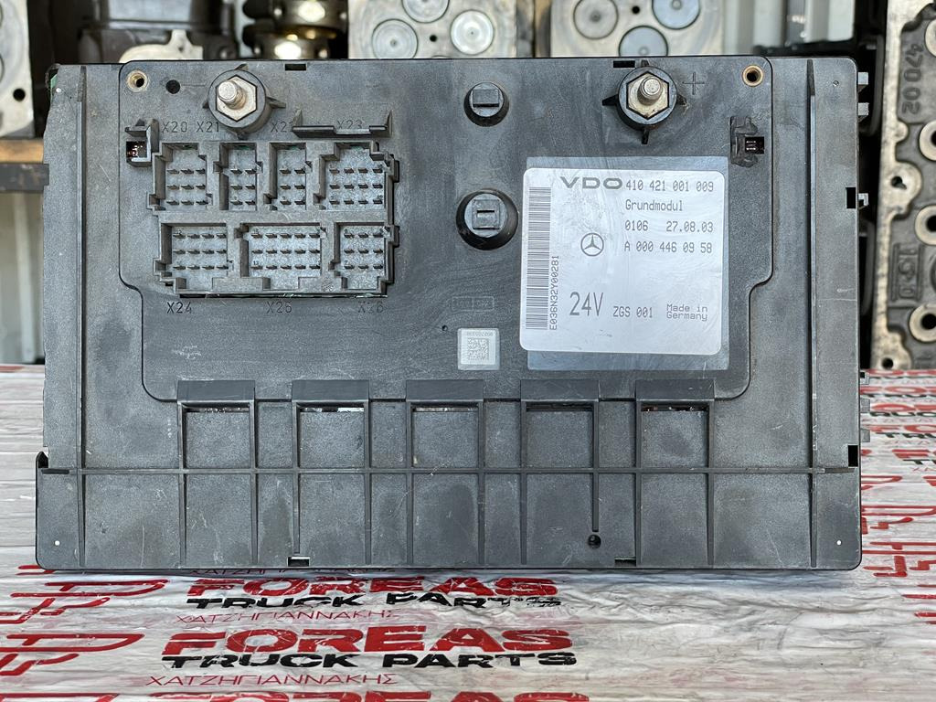 MERCEDES-BENZ ACTROS MP2 GRUNDMODUL - A 000 446 0958 - Siguresa për Kamioni: foto 1 MERCEDES-BENZ ACTROS MP2 GRUNDMODUL - A 000 446 0958 - Siguresa për Kamioni: foto 1