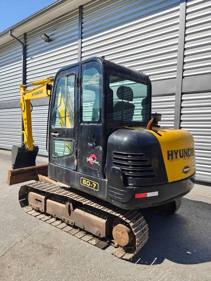 Hyundai R 60-7 - Miniekskavator: foto 3 Hyundai R 60-7 - Miniekskavator: foto 3