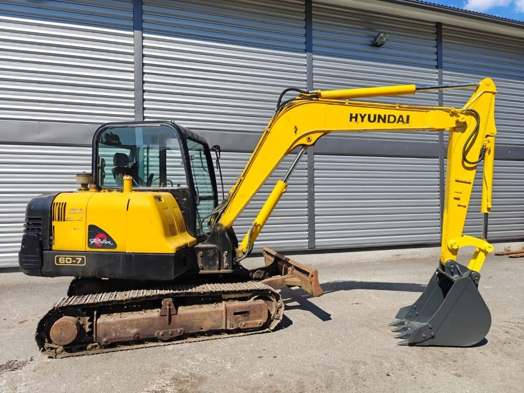 Hyundai R 60-7 - Miniekskavator: foto 5 Hyundai R 60-7 - Miniekskavator: foto 5
