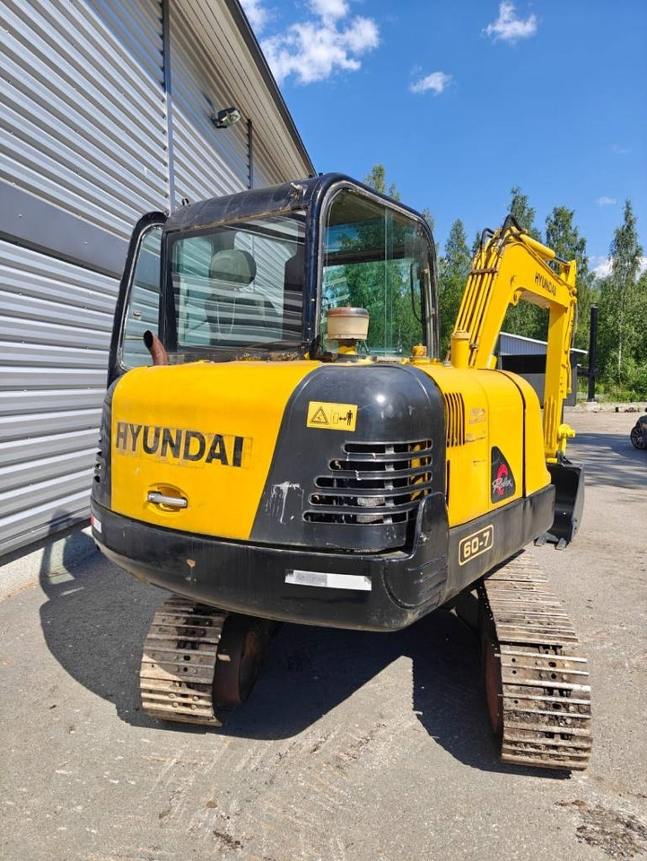 Hyundai R 60-7 - Miniekskavator: foto 4 Hyundai R 60-7 - Miniekskavator: foto 4