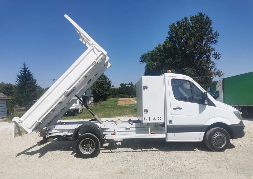 Mercedes-Benz Sprinter 514 kiper Wywrotka blizniak 2.2CDI - 140KM skrzynka sprowadzony - Kamioncine vetëshkarkuese: foto 2 Mercedes-Benz Sprinter 514 kiper Wywrotka blizniak 2.2CDI - 140KM skrzynka sprowadzony - Kamioncine vetëshkarkuese: foto 2