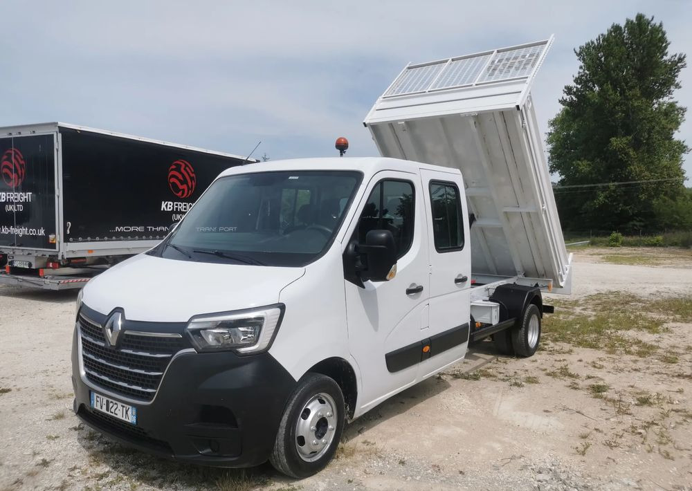 Renault Master 2.3dCi-130KM Brygadówka wywrotka 48.800km przebieg kiper doka Dubel klimatyzacja - Kamioncine vetëshkarkuese: foto 1 Renault Master 2.3dCi-130KM Brygadówka wywrotka 48.800km przebieg kiper doka Dubel klimatyzacja - Kamioncine vetëshkarkuese: foto 1