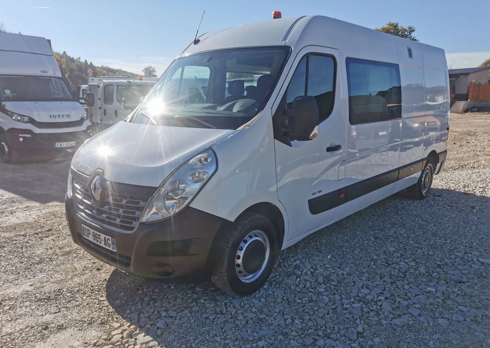 Renault Master L3H2 doka 7-osobowy Długi klima 2.3dCi-125KM Brygadówka - Furgon: foto 1 Renault Master L3H2 doka 7-osobowy Długi klima 2.3dCi-125KM Brygadówka - Furgon: foto 1