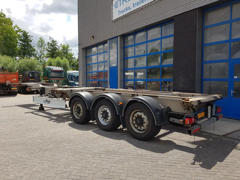Fliegl SDS 380 MULTI BPW Disc Lift axle - Transportjer kontejnerësh/ Gjysmë rimorkio me karroceri të çmontueshme: foto 3 Fliegl SDS 380 MULTI BPW Disc Lift axle - Transportjer kontejnerësh/ Gjysmë rimorkio me karroceri të çmontueshme: foto 3