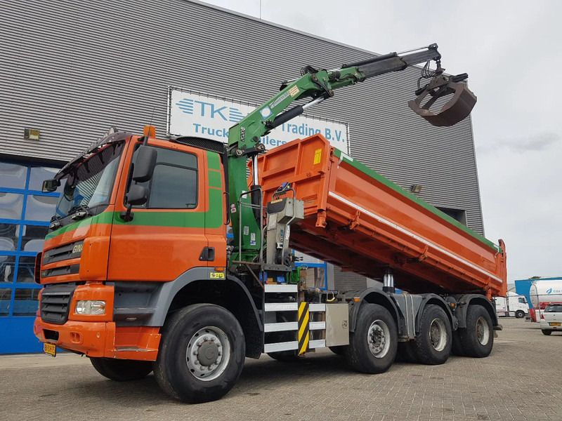 Ginaf X 4343 TS 8x6 Kipper kraan HMF 2020 - Kamion vetëshkarkues: foto 2 Ginaf X 4343 TS 8x6 Kipper kraan HMF 2020 - Kamion vetëshkarkues: foto 2