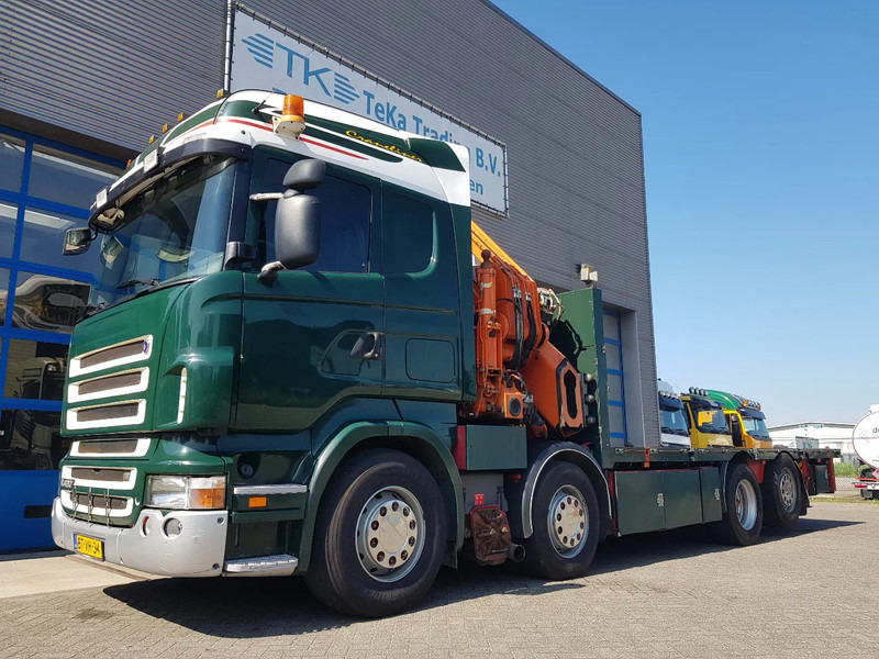 Scania R420 8x2 HIAB 800E-7 Hipro 80 ton/meter Winch Retarder - Kamion me vinç: foto 2 Scania R420 8x2 HIAB 800E-7 Hipro 80 ton/meter Winch Retarder - Kamion me vinç: foto 2