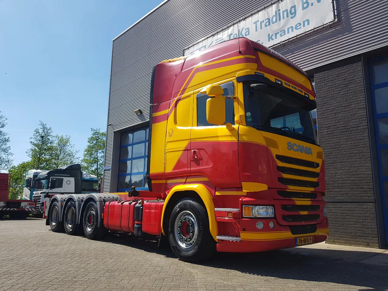 Scania R450 8x2 Topline ADR EX/II, EX/III, FL en AT SCR only - Transportjer kontejnerësh/ Kamion me karroceri të çmontueshme: foto 5 Scania R450 8x2 Topline ADR EX/II, EX/III, FL en AT SCR only - Transportjer kontejnerësh/ Kamion me karroceri të çmontueshme: foto 5