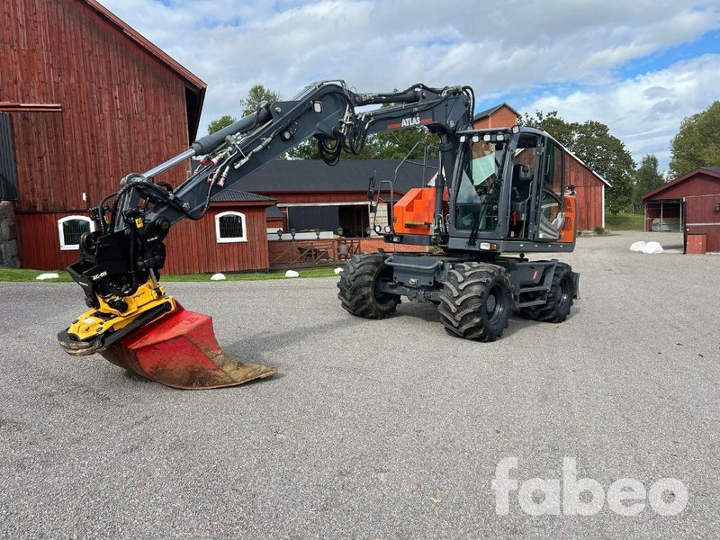Atlas 140W Swedish Edition - Ekskavator me goma: foto 1 Atlas 140W Swedish Edition - Ekskavator me goma: foto 1