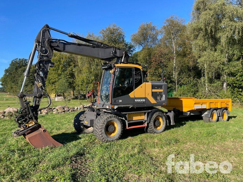 Volvo EW160E - Ekskavator me goma: foto 1 Volvo EW160E - Ekskavator me goma: foto 1