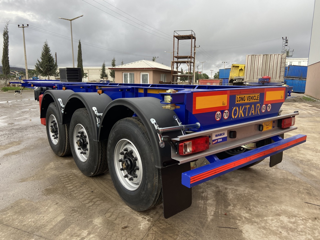 OKTAR ADR CONTAINER TRAILER 20 FEET 2025 - Transportjer kontejnerësh/ Gjysmë rimorkio me karroceri të çmontueshme: foto 5 OKTAR ADR CONTAINER TRAILER 20 FEET 2025 - Transportjer kontejnerësh/ Gjysmë rimorkio me karroceri të çmontueshme: foto 5