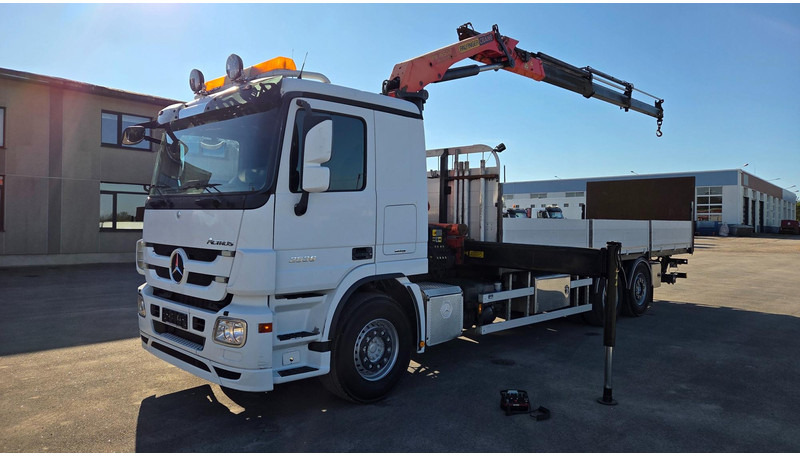 Mercedes-Benz Actros 2536 6X2 Palfinger PK16502 - Kamion me karroceri të hapur, Kamion me vinç: foto 1 Mercedes-Benz Actros 2536 6X2 Palfinger PK16502 - Kamion me karroceri të hapur, Kamion me vinç: foto 1