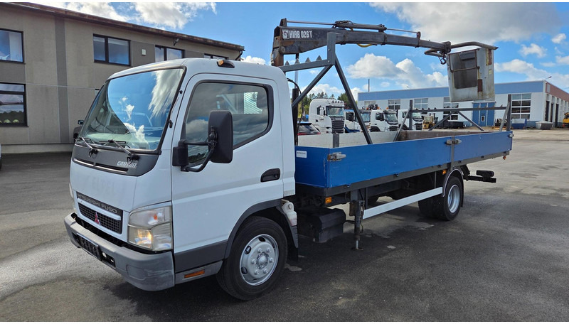 Mitsubishi CANTER FE85B HIAB 026 - Kamion me karroceri të hapur, Kamion me vinç: foto 1 Mitsubishi CANTER FE85B HIAB 026 - Kamion me karroceri të hapur, Kamion me vinç: foto 1