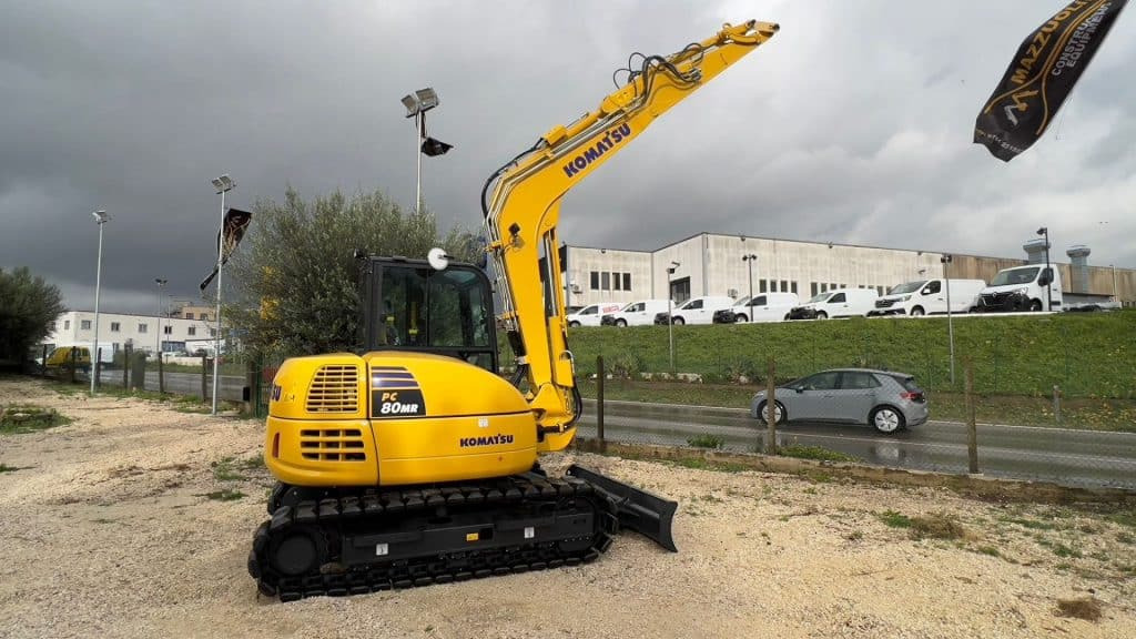 Komatsu PC80 MR-5 - Miniekskavator: foto 4 Komatsu PC80 MR-5 - Miniekskavator: foto 4