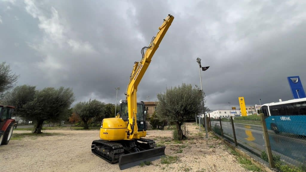 Komatsu PC80 MR-5 - Miniekskavator: foto 5 Komatsu PC80 MR-5 - Miniekskavator: foto 5