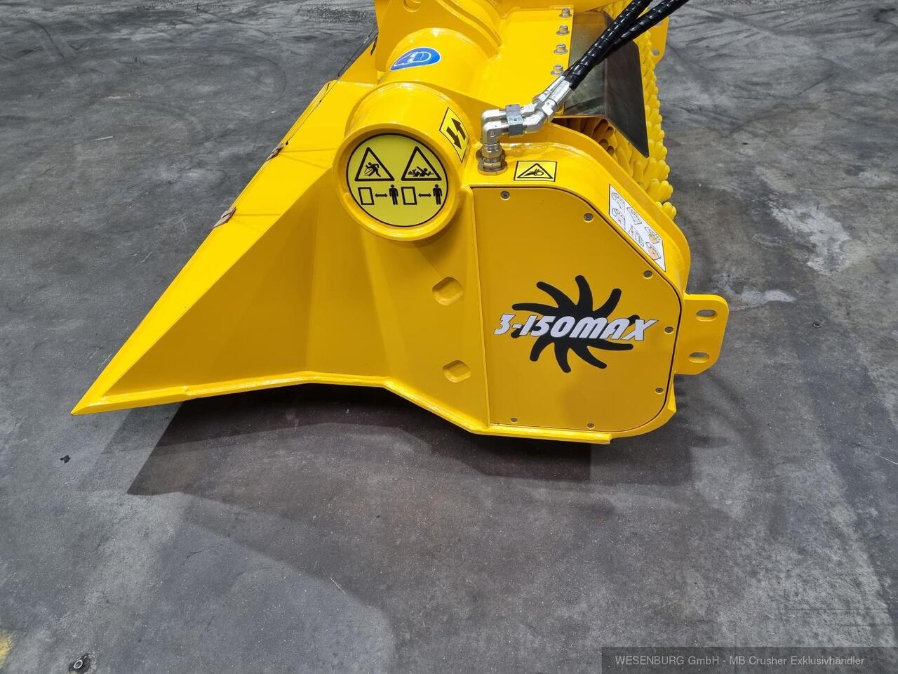 GYRUstar 3-150 Max Sieblöffel, Separator Gyru-Star 3-150MAX für Bagger 7 - 10 t - Kovë seleksionuese për Ekskavator: foto 3 GYRUstar 3-150 Max Sieblöffel, Separator Gyru-Star 3-150MAX für Bagger 7 - 10 t - Kovë seleksionuese për Ekskavator: foto 3