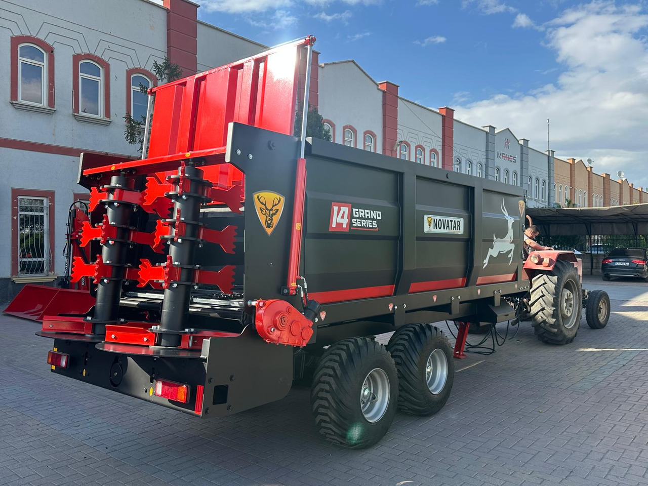 Novatar Manure Spreader Trailer 10 M3 - Shpërndarës plehu: foto 5 Novatar Manure Spreader Trailer 10 M3 - Shpërndarës plehu: foto 5