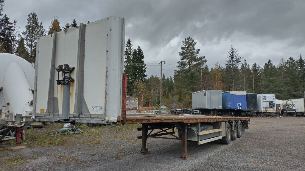 Fliegel 3 aks. Avopuolikas  - Gjysmë rimorkio e hapur/ Platformë: foto 5 Fliegel 3 aks. Avopuolikas  - Gjysmë rimorkio e hapur/ Platformë: foto 5