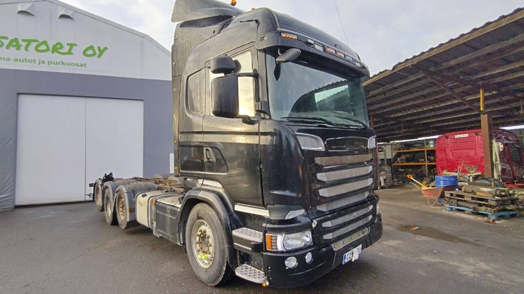 Scania R580 8x2 täysilma alusta,8m runko  - Kamion kabinë-shasi: foto 1 Scania R580 8x2 täysilma alusta,8m runko  - Kamion kabinë-shasi: foto 1