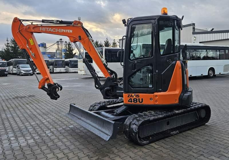 Hitachi ZX48U-5A CLR / 3 ŁYŻKI / SPROWADZONA / 2 300 MTH - Ekskavator me zinxhirë: foto 1 Hitachi ZX48U-5A CLR / 3 ŁYŻKI / SPROWADZONA / 2 300 MTH - Ekskavator me zinxhirë: foto 1