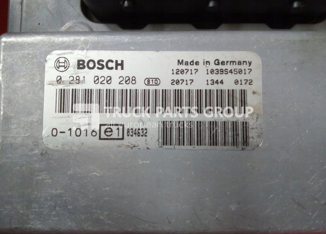 DEUTZ, Fendt, Merlo, Agro special machines, Linde engine control unit, EDC7C32 - 0281020208, ECU, DEUTZ, FENDT, MERLO, LINDE, 0281020070, by BOSCH, 0281020084, 0281020076, NEW HOLLAND 0281020059 - ECU për Kamioni: foto 1 DEUTZ, Fendt, Merlo, Agro special machines, Linde engine control unit, EDC7C32 - 0281020208, ECU, DEUTZ, FENDT, MERLO, LINDE, 0281020070, by BOSCH, 0281020084, 0281020076, NEW HOLLAND 0281020059 - ECU për Kamioni: foto 1