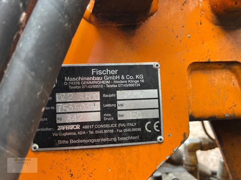 Fischer Fischer DZ2 3500 Zappator Mulcher Auslegemulcher Böschungsmulcher Mäher - Trince me krahe: foto 2 Fischer Fischer DZ2 3500 Zappator Mulcher Auslegemulcher Böschungsmulcher Mäher - Trince me krahe: foto 2