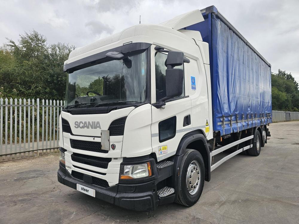 Scania P280 26ton - Kamion me tendë: foto 1 Scania P280 26ton - Kamion me tendë: foto 1