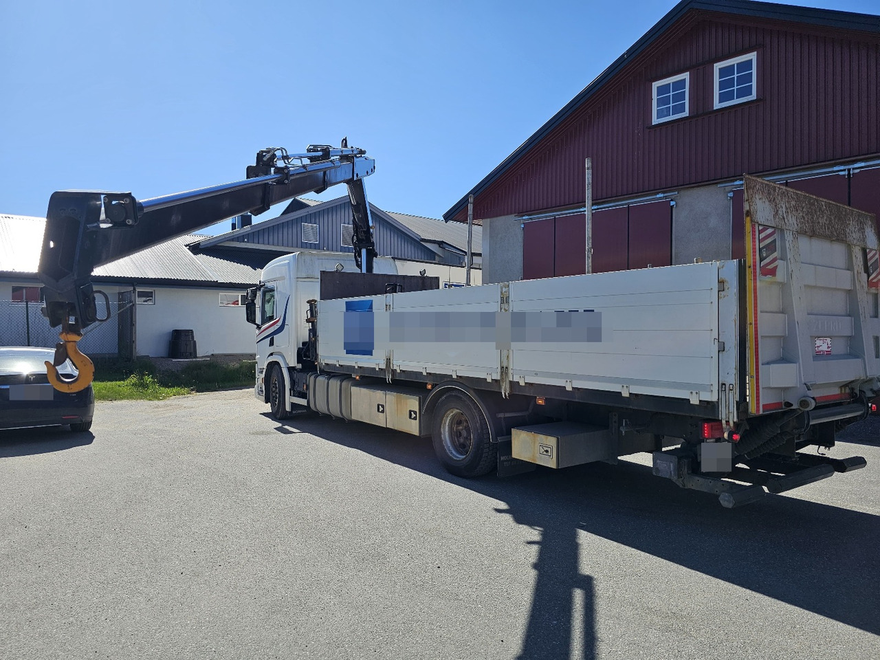 Scania P320 - Kamion me karroceri të hapur, Kamion me vinç: foto 4 Scania P320 - Kamion me karroceri të hapur, Kamion me vinç: foto 4