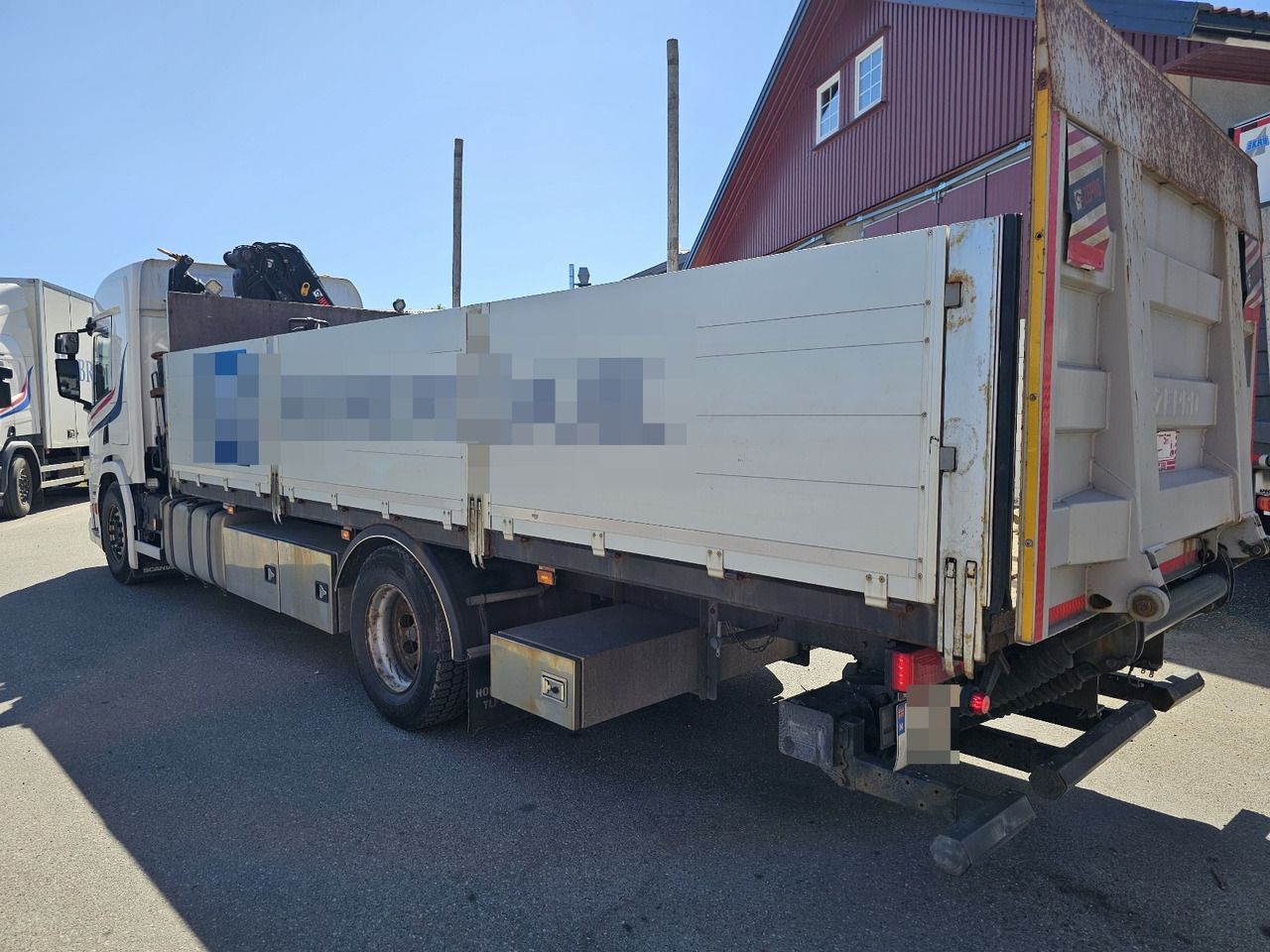 Kamion me karroceri të hapur, Kamion me vinç Scania P320: foto 6 Kamion me karroceri të hapur, Kamion me vinç Scania P320: foto 6