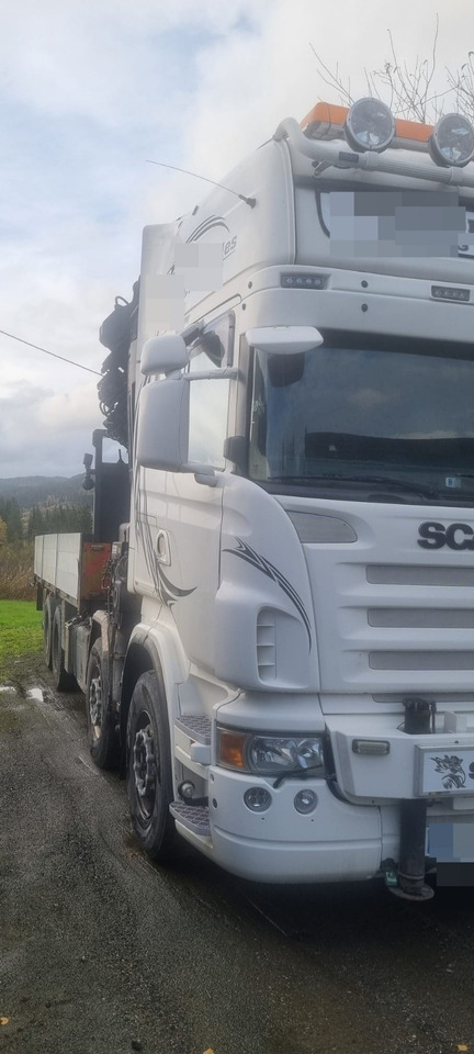 Scania R560 - Kamion me karroceri të hapur, Kamion me vinç: foto 4 Scania R560 - Kamion me karroceri të hapur, Kamion me vinç: foto 4