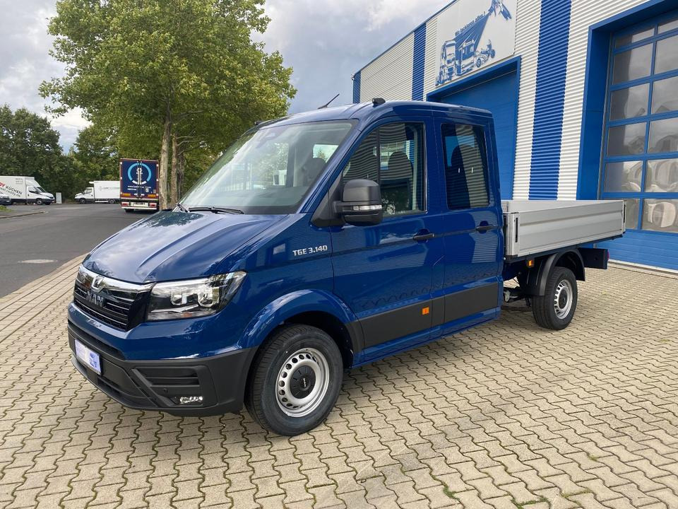 MAN TGE 3.140 Doka Pritsche Next Level *TEMPO*KLIMA*CAM*AHK*APP*PDC*INKL.19% MWST*SOFORT!* - Kamioncine me karroceri, Kamioncine dopio kabinë: foto 4 MAN TGE 3.140 Doka Pritsche Next Level *TEMPO*KLIMA*CAM*AHK*APP*PDC*INKL.19% MWST*SOFORT!* - Kamioncine me karroceri, Kamioncine dopio kabinë: foto 4