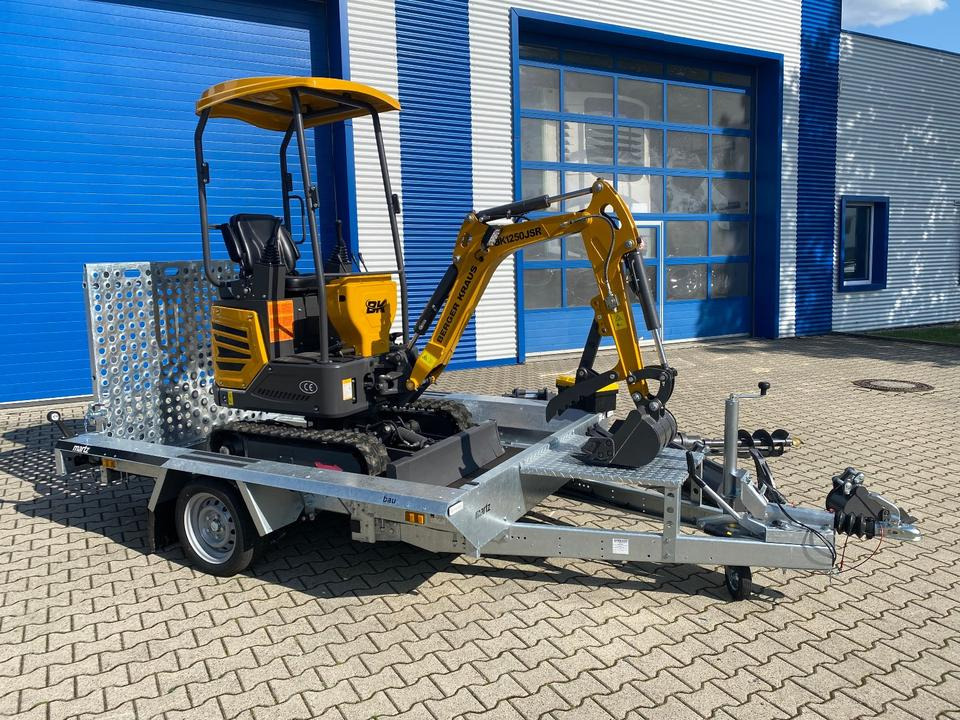 Minibagger BK1250JSR + Tieflader + Zubehör *INKL.19% MWST*BERGER KRAUS*VERSTELLFAHRWERK* KUBOTA*SOFORT!* - Miniekskavator: foto 5 Minibagger BK1250JSR + Tieflader + Zubehör *INKL.19% MWST*BERGER KRAUS*VERSTELLFAHRWERK* KUBOTA*SOFORT!* - Miniekskavator: foto 5