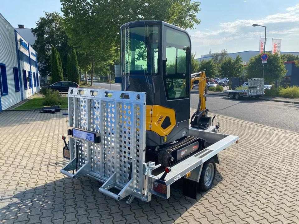 Miniekskavator Minibagger BK1250KJSR + Tieflader + Zubehör *INKL.19% MWST*BERGER KRAUS*VERSTELLFAHRWERK* KUBOTA*SOFORT!*: foto 6