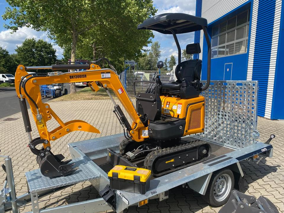 Minibagger BK1300JSR + Tieflader + Zubehör *INKL.19% MWST*BERGER KRAUS*VERSTELLFAHRWERK* KUBOTA*SOFORT!* - Miniekskavator: foto 3 Minibagger BK1300JSR + Tieflader + Zubehör *INKL.19% MWST*BERGER KRAUS*VERSTELLFAHRWERK* KUBOTA*SOFORT!* - Miniekskavator: foto 3