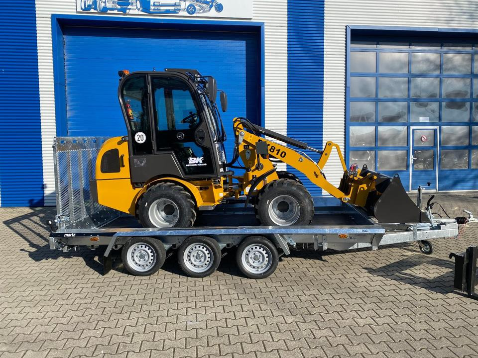 Radlader/Hoflader BK810 inkl. Tieflader und Gabel/Schaufelpaket *INKL.19% MWST*BERGER KRAUS* KUBOTA*EURO*CE* - Ngarkues i artikuluar: foto 4 Radlader/Hoflader BK810 inkl. Tieflader und Gabel/Schaufelpaket *INKL.19% MWST*BERGER KRAUS* KUBOTA*EURO*CE* - Ngarkues i artikuluar: foto 4