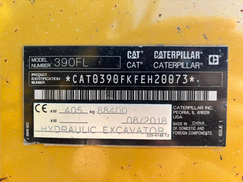 Cat 390 F L - Ekskavator me zinxhirë: foto 5 Cat 390 F L - Ekskavator me zinxhirë: foto 5