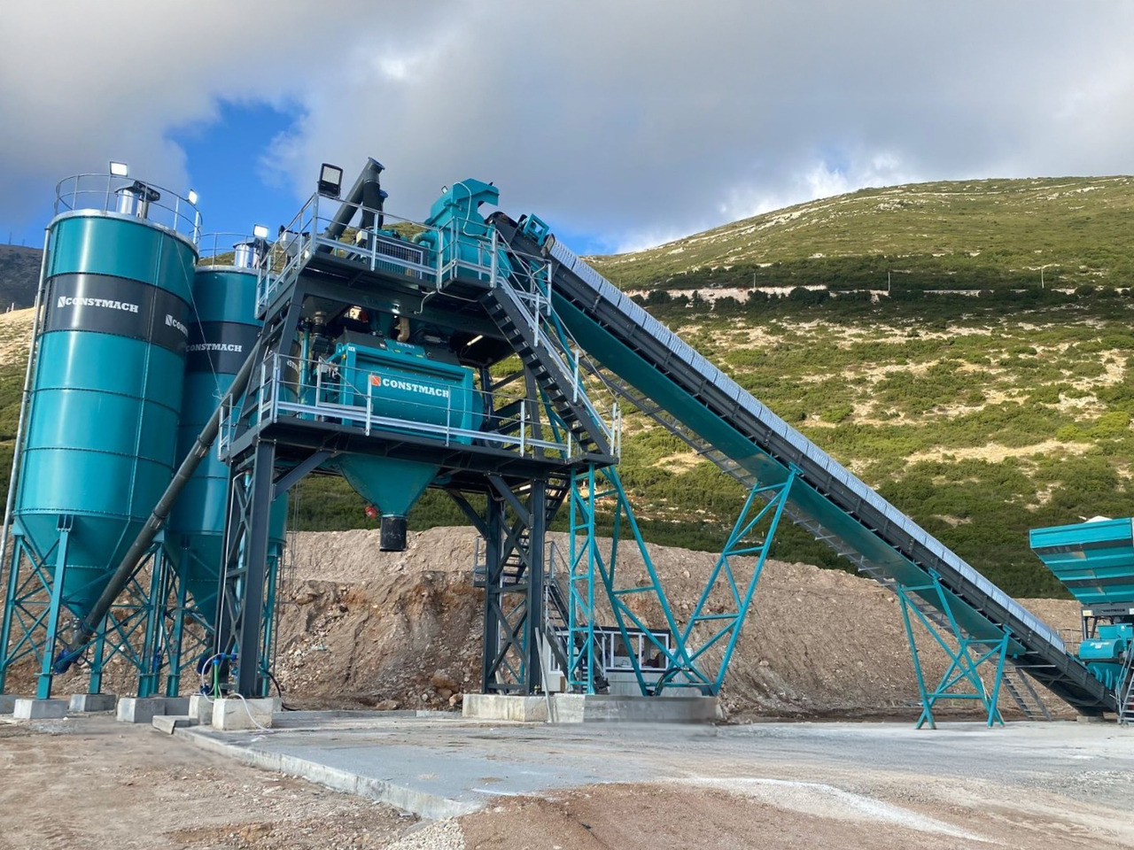 Constmach 120 m³/h Stationäre Betonmischanlage - Impiant betoni: foto 4 Constmach 120 m³/h Stationäre Betonmischanlage - Impiant betoni: foto 4