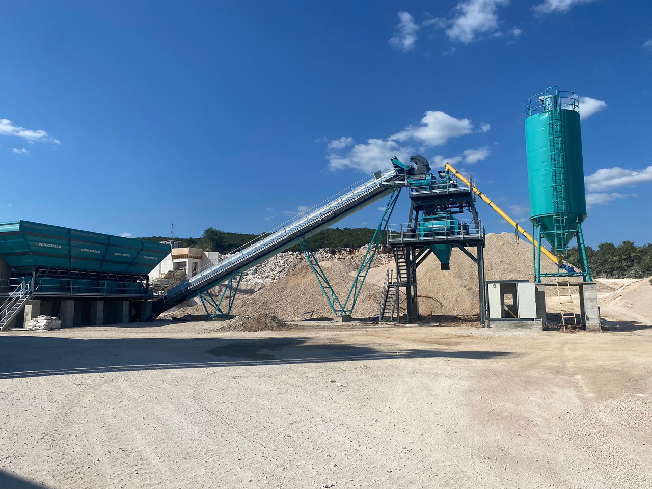 Constmach 120 m³/h Stationary Concrete Batching Plant - Impiant betoni: foto 4 Constmach 120 m³/h Stationary Concrete Batching Plant - Impiant betoni: foto 4