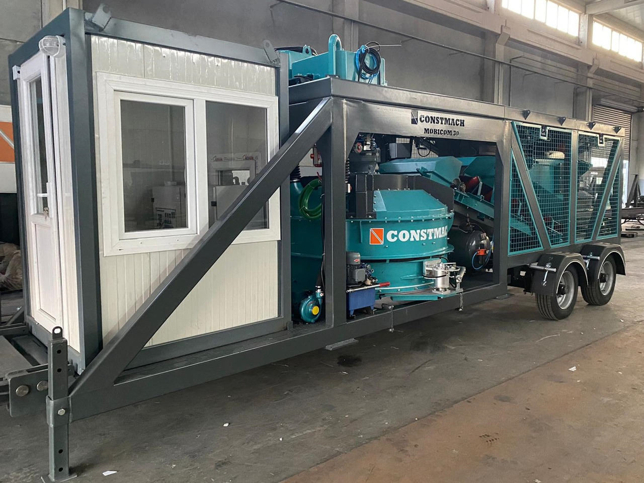 Constmach Mini-Mobile Betonmischanlage 30 m³/h - Impiant betoni: foto 3 Constmach Mini-Mobile Betonmischanlage 30 m³/h - Impiant betoni: foto 3