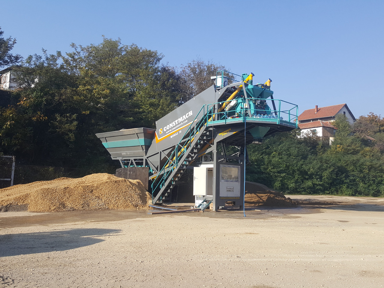 Constmach Mobile Betonmischanlage mit 30 m³/h - Impiant betoni: foto 4 Constmach Mobile Betonmischanlage mit 30 m³/h - Impiant betoni: foto 4