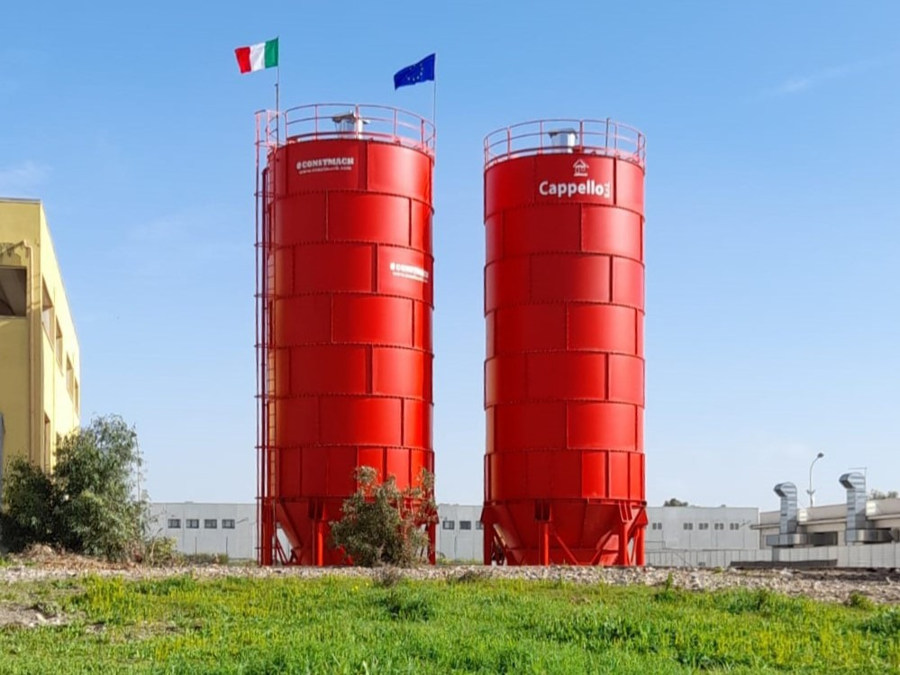Constmach Silo à Ciment d'une Capacité de 300 Tonnes - Silos për çimento: foto 1 Constmach Silo à Ciment d'une Capacité de 300 Tonnes - Silos për çimento: foto 1