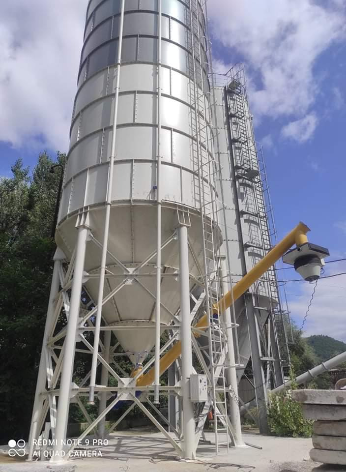 Constmach Silo à Ciment d'une Capacité de 500 Tonnes - Silos për çimento: foto 2 Constmach Silo à Ciment d'une Capacité de 500 Tonnes - Silos për çimento: foto 2